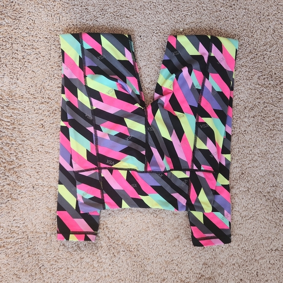 Victoria's Secret Pink Colorful Stretch Skinny Legging Size XSmall - Picture 2 of 7